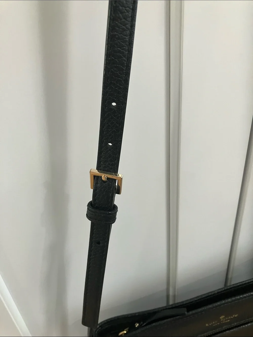 Kate Spade Women's Black Dessi Chester Street Crossbody Bag Leather Purse